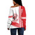 Heroines of Jericho Off Shoulder Sweatshirt Quater Style