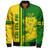 Chi Eta Phi Zipper Bomber Jacket Quater Style