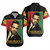 Black History Short Sleeve Shirt Malcolm X Retro