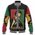 Black History Baseball Jacket Malcolm X Retro