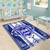 Zeta Phi Beta Area Rug Frame Royal Vinatge