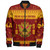 Phi Mu Alpha Sinfonia Zipper Bomber Jacket Christmas Style Pattern