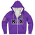 Kappa Lambda Chi Sherpa Hoodie Hands Style Color