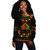 Kwanzaa Off Shoulder Sweatshirt Happy Kwanzaa African