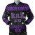 Kappa Lambda Chi Bomber Jacket Christmas Symbols Design