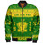 Chi Eta Phi Zipper Bomber Jacket Christmas Style Pattern