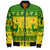 Chi Eta Phi Zipper Bomber Jacket Lux Christmas