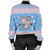 Gamma Phi Delta Bomber Jacket Christmas Symbols Design