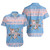 Gamma Phi Delta Short Sleeve Shirt Christmas Style Pattern