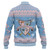 Gamma Phi Delta Baseball Jacket Christmas Symbols Design