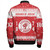 Heroines of Jericho Zipper Bomber Jacket Christmas Style Pattern