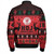 Heroines of Jericho Zipper Bomber Jacket Lux Christmas