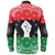 Pan-African Long Sleeve Shirt Power Flag