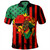 Pan-African Polo Shirt African American Power Flag