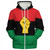 Pan-African Sherpa Hoodie Power flag Premium