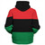 Pan-African Sherpa Hoodie Power flag Premium