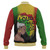 Black History Baseball Jacket Dreadlock Map