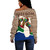 South Africa Off Shoulder Sweatshirt Nelson Mandela South African Flag