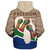 South Africa Sherpa Hoodie Nelson Mandela South African Flag