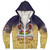 Egyptian Sherpa Hoodie  Black Know Thyself