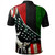 Pan-African Polo Shirt Flag Pan African American Pride Power