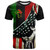 Pan-African T-Shirt Flag Pan African American Pride Power