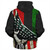 Pan-African Sherpa Hoodie Flag Pan African American Pride Power