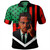Black History Polo Shirt Pan African American  Malcolm X