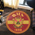Phi Mu Alpha Sinfonia Round Rug Classic Style