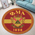 Phi Mu Alpha Sinfonia Round Rug Classic Style