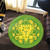 Chi Eta Phi Round Rug Round Royal