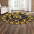 Prince Hall Freemasonry Round Rug Fraternity Unique Style