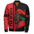 Pan-African Zipper Bomber Jacket Quater Style