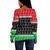 Libya Off Shoulder Sweatshirt Christmas Coat of Arms