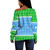 Djibouti Off Shoulder Sweatshirt Christmas Coat of Arms