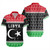 Libya Short Sleeve Shirt Christmas Coat of Arms