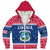 Liberia Sherpa Hoodie Christmas Coat of Arms