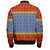 Eswatini Zipper Bomber Jacket Christmas Coat of Arms