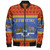 Eswatini Zipper Bomber Jacket Christmas Coat of Arms