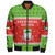 Equatorial Guinea Zipper Bomber Jacket Christmas Coat of Arms