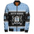 Botswana Zipper Bomber Jacket Christmas Coat of Arms