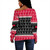 Angola Off Shoulder Sweatshirt Christmas Coat of Arms