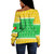 Mali Off Shoulder Sweatshirt Christmas Coat of Arms