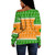 Zambia Off Shoulder Sweatshirt Christmas Coat of Arms