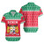 Benin Short Sleeve Shirt Christmas Coat of Arms