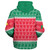 Benin Sherpa Hoodie Christmas Coat of Arms
