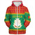 Guinea Sherpa Hoodie Christmas Coat of Arms