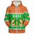 Niger Sherpa Hoodie Christmas Coat of Arms