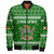 Zimbabwe Zipper Bomber Jacket Christmas Coat of Arms