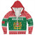 Morocco Sherpa Hoodie Christmas Coat of Arms